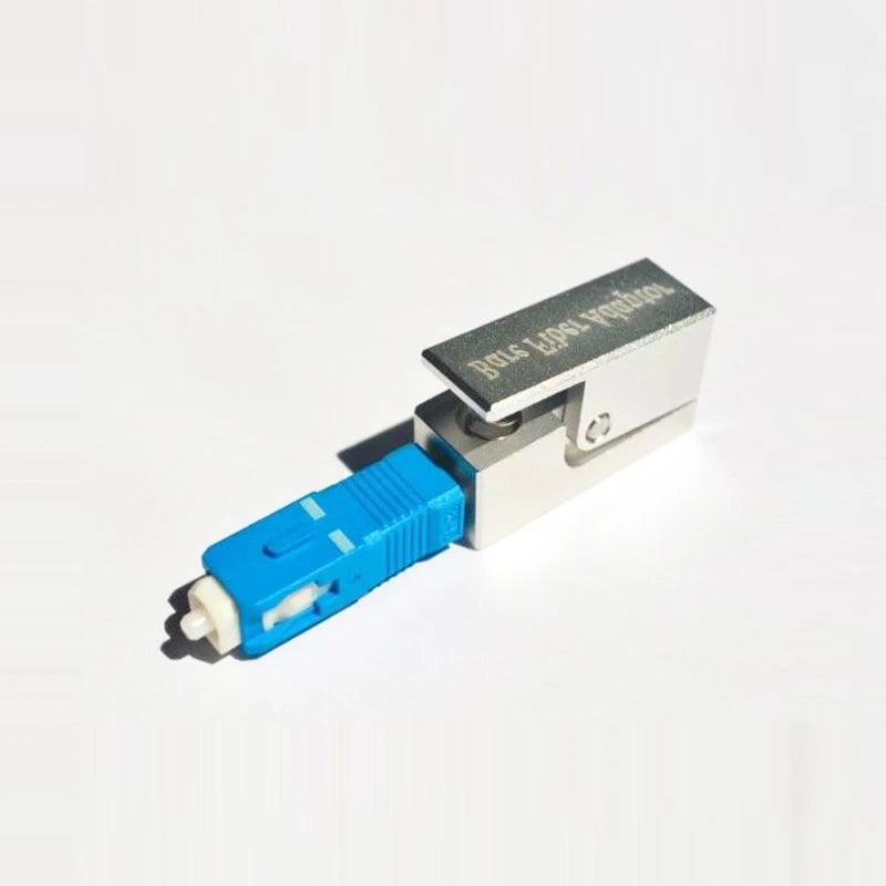 Custom 1PCS SC UPC adapter Square optical fiber coupler SC bare fiber adapter flange SC UPC Circular bare fiber adapter Manufacturer