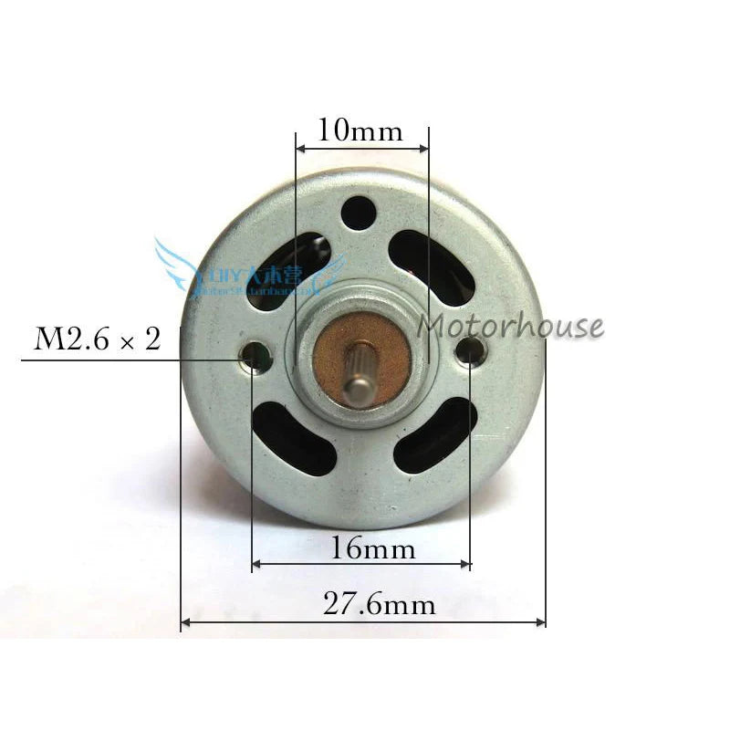 Custom Micro RS-380PH Motor DC 6V 35000RPM High Speed Large Power for RC Toy Car Boat Model Vacuum Cleaner Electric Screwdriver Manufacturer