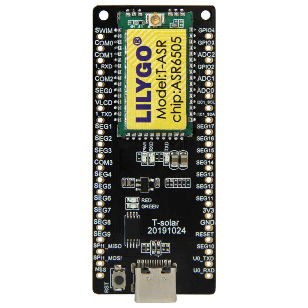 TTGO T-Solar 433MHz Solar Power Development Board STM8L152 CPU SX1262 Lora With Antenna Custom PCB pcba bom gerber files customize