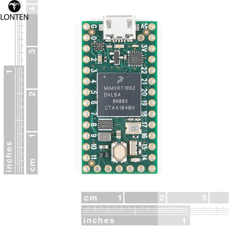 Custom Teensy 4.0 USB DEVELOPMENT BOARD 32 Bit ARM Cortex-M7 at 600 MHz Manufacturer