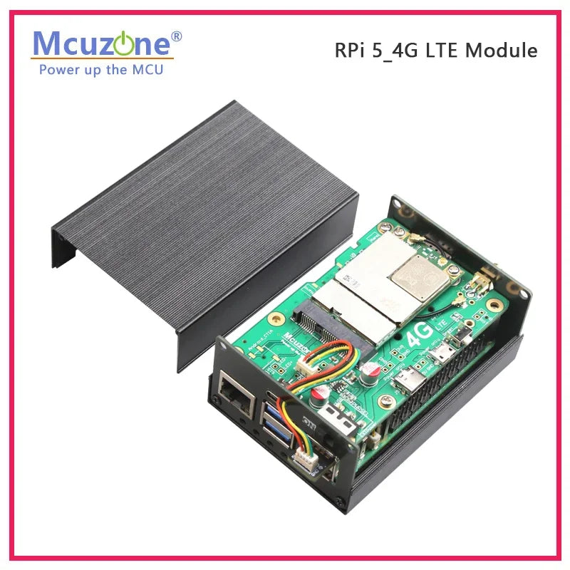(Model :M4GUSB) Raspberry Pi 5_4G LTE module, driverless, RPi operating system