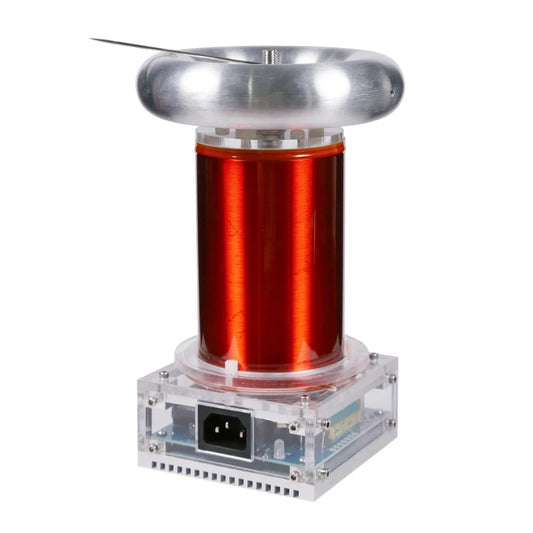 Custom New Music Tesla coil SSTC product high-frequency generator ignition lightning model  Integrated arc extinguishing tesla 20cm Manufacturer