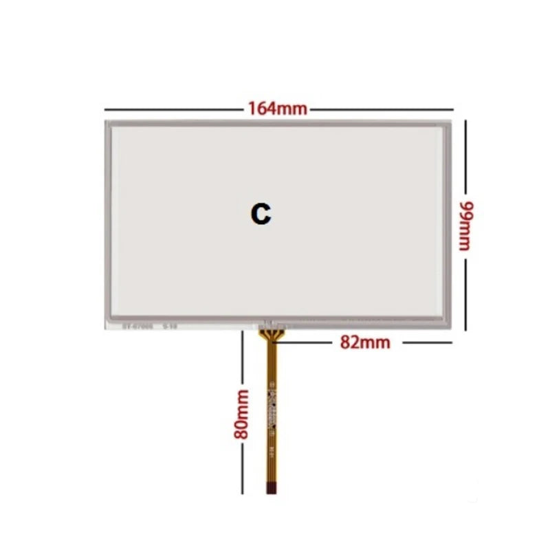 Custom  original 7 inch  AT070TN90 AT070TN92 AT070TN94 800*480 50 Pin TFT Car Navigation GPRS LCD Screen / Touch Screen Panel Manufacturer