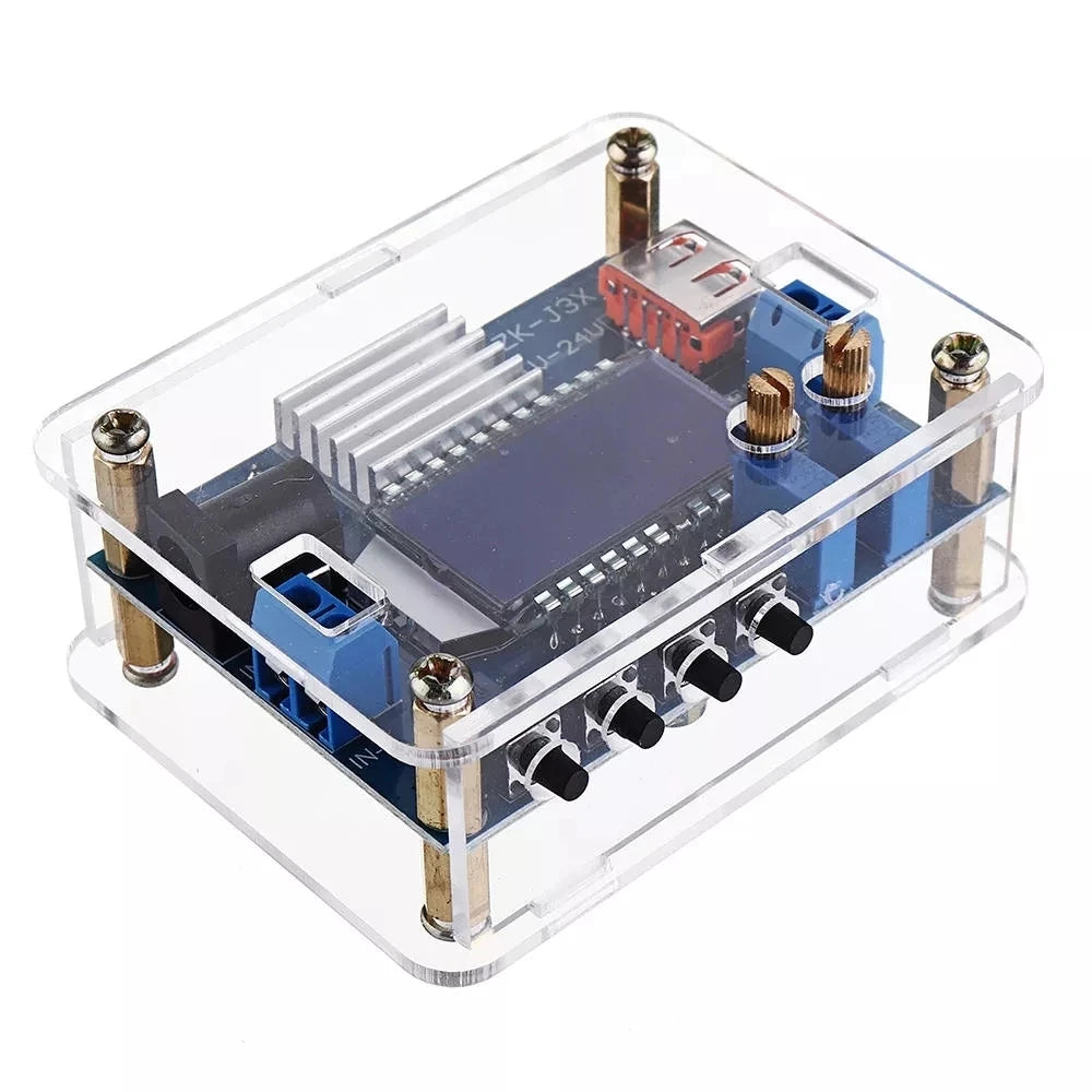 Custom Custom DC-DC 12V to 9V/5V LCD Voltage Regulator Digital Step Down Power Supply Module with USB Charging Capacity Display PCBA Manufacturer