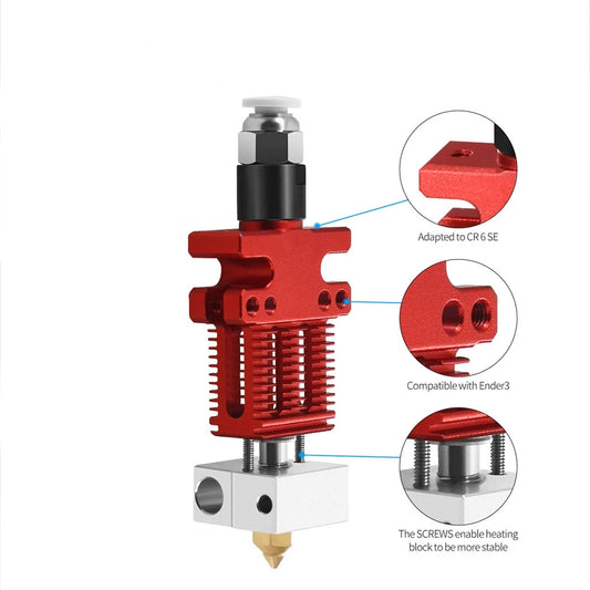 Custom 3D Printer CR-6 SE Extrusion Kit High Efficiency Heat Conduction/Heat Dissipation Suitable Compatible CR-5 PRO Ender 3 Manufacturer