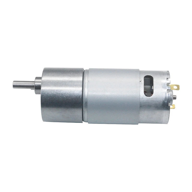 Custom JGB37-555 DC Gear Motor High Power 12V Gear Motor 5/10/20/30/45/50/80/100/200/300/600/1000rpm High Torque 37GB550 Manufacturer