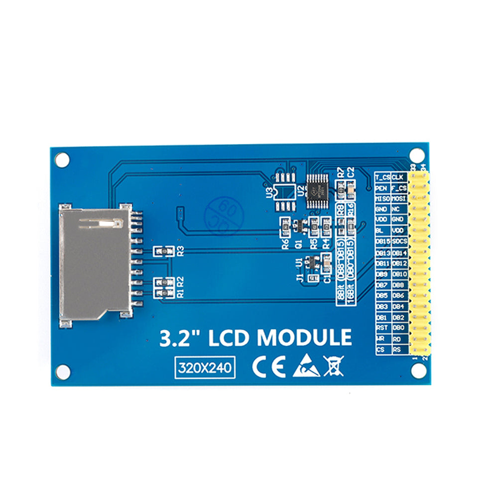 LONTEN 3.2 inch TFT lcd screen display module 240*320 resistive touch RGB screen screens Custom