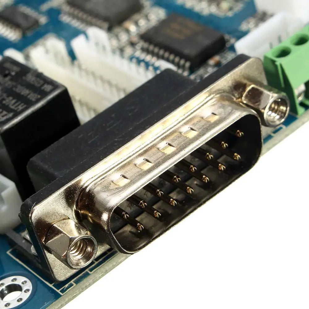 Custom CNC 5 Axis Breakout Board Interface Adapter For Stepper Motor Driver Mill/Input with usb cable Manufacturer
