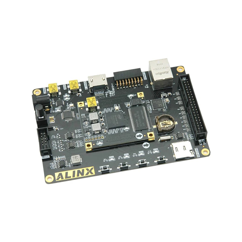 Custom AX1006 Brand Intel ALTERA FPGA Development Board Cyclone 10 10CL006  Gigabit Ethernet  CMOS Camera Interface  Custom PCB Manufacturer