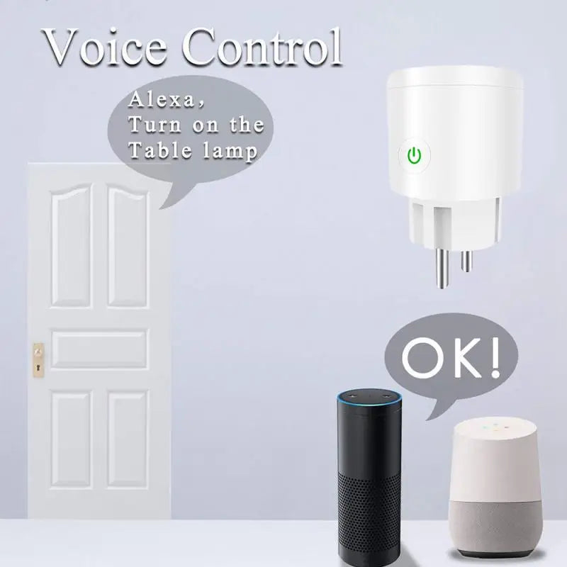 Custom Lonten WIFI Wireless Remote Socket Smart Timer Plug 10A/16A Power Socket Outlet EU Plug Voice Control By Alexa/Google Home Manufacturer