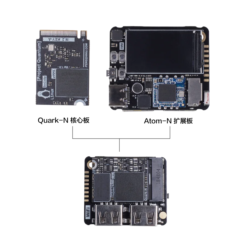 Custom Quark Quantum Project Mini Linux Development Board Small TV Core Board Expansion Board Manufacturer