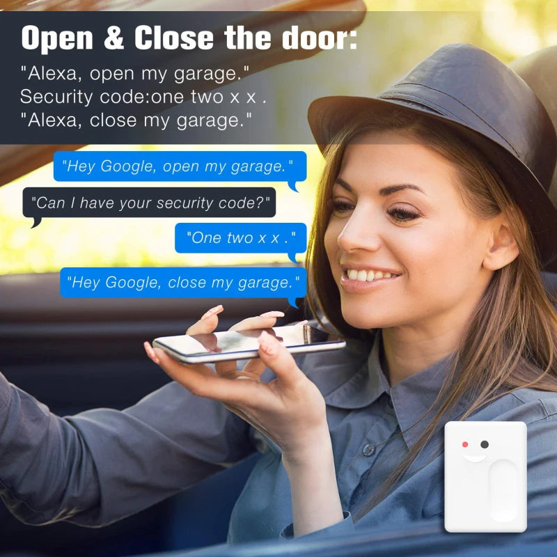 Custom New WiFi Switch Smart Garage Door Opener Switch Controller Work With Alexa Google Home Smartlife Smart Home EWeLink APP Control Manufacturer