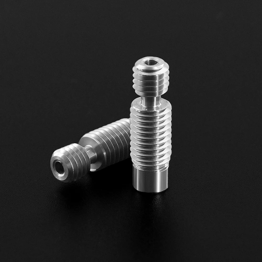 Custom NEW High quality V6 heat break TC4 titanium alloy for 3D Printer Parts E3D V6 HOTEND heater block 1.75MM Filament Smooth Manufacturer