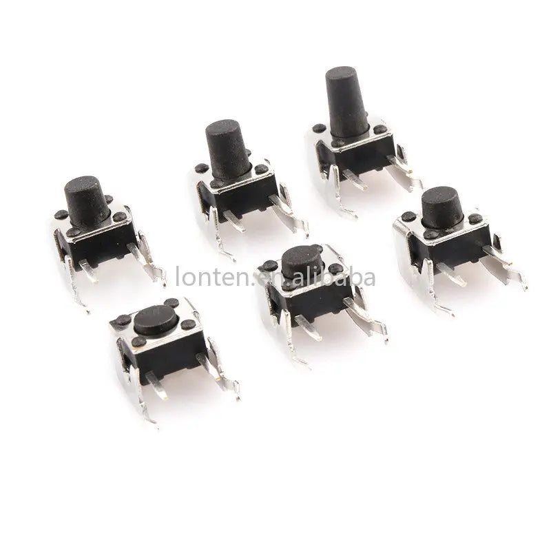 Custom Custom 70x Horizontal button touch switch 6*6*4.3 6*6*5 6*6*6 6*6*7 6*6*8 6*6*9 6*6*10 Manufacturer