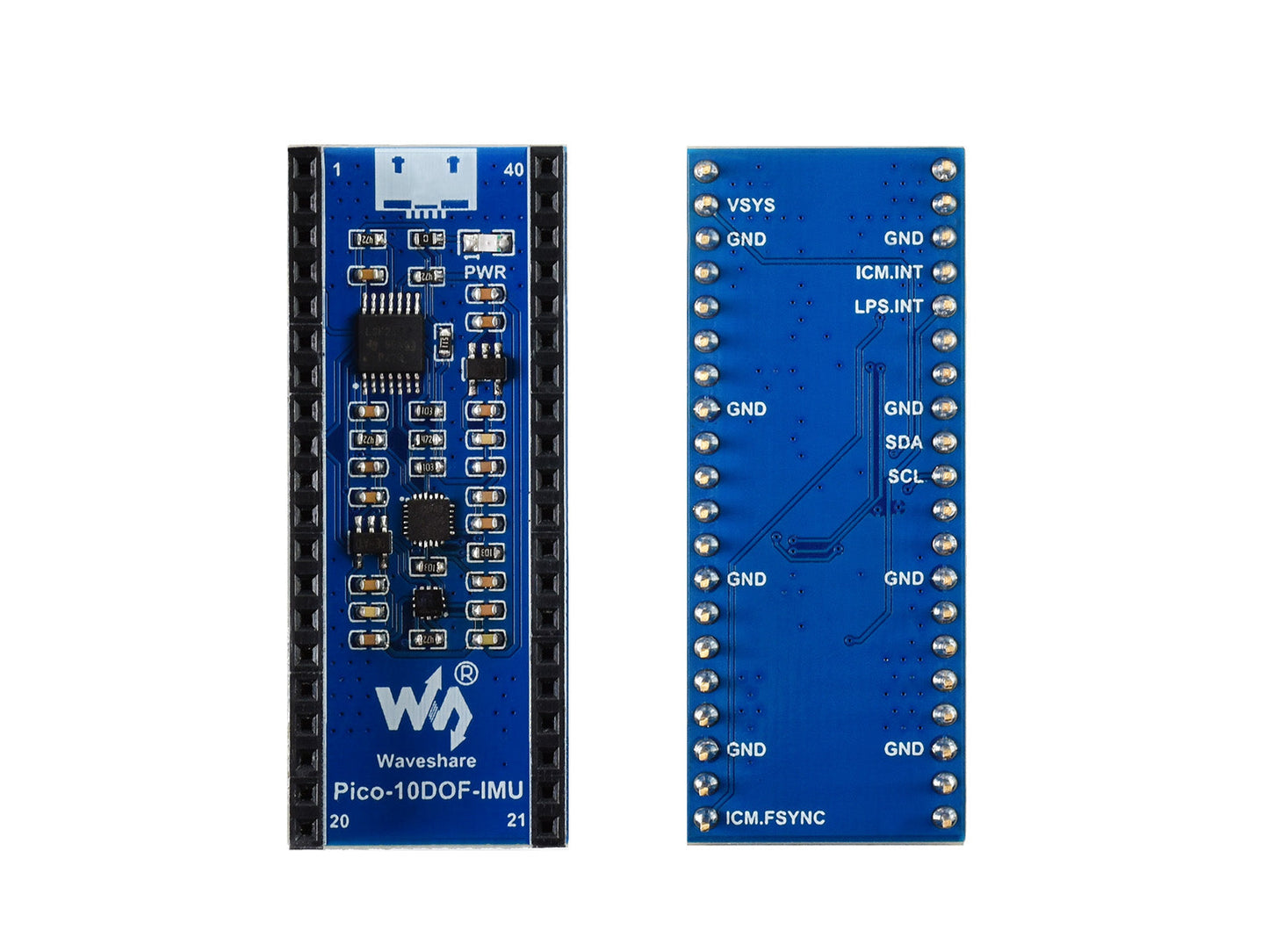 10-DOF Imu Sensor Module Voor Raspberry Pi Pico, Onboard ICM20948 En LPS22HB Chip Custom PCB sat receiver pcba Custom