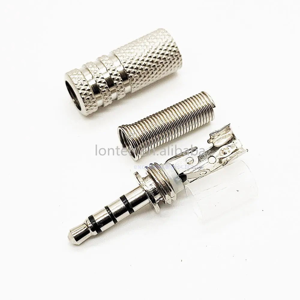 Custom 2pcs 3.5mm Replacement 3.5 Male Repair Headphones Audio Jack Plug Connector Soldering for Most Earphone Jac Manufacturer