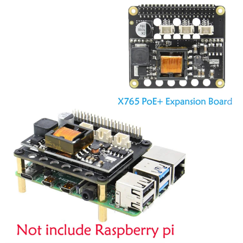 Custom Raspberry Pi PoE board Power over Ethernet for 3 Model B+ 4 Model B Manufacturer