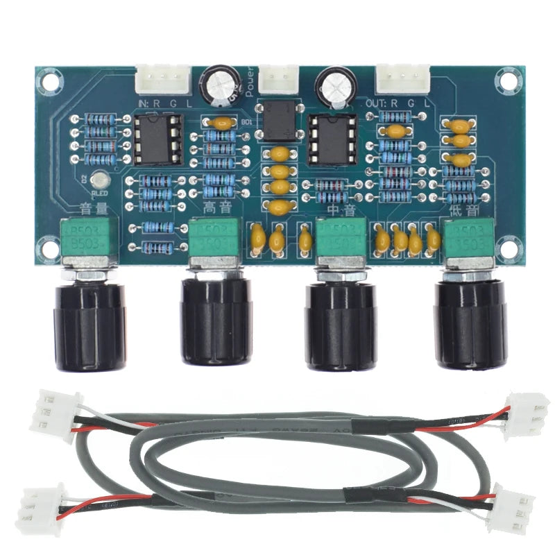 Custom LT-XH-A901 NE5532 Tone Board preamp Pre-amp With treble bass volume adjustment pre-amplifier Tone Controller For amplifier Board Manufacturer