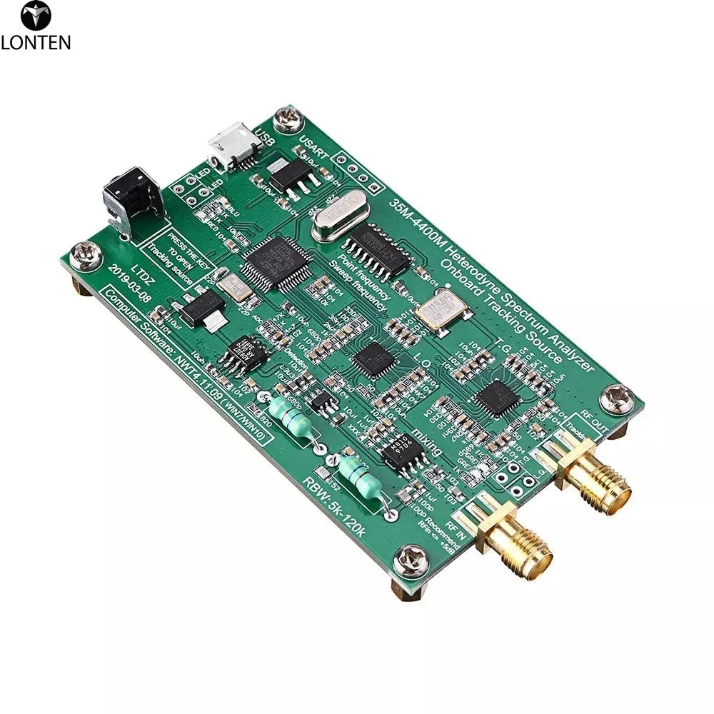 Custom Lonten Spectrum Analyzer USB LTDZ 35-4400M Spectrum Signal Source with Tracking Source Module Board RF Frequency Domain Analysis Manufacturer