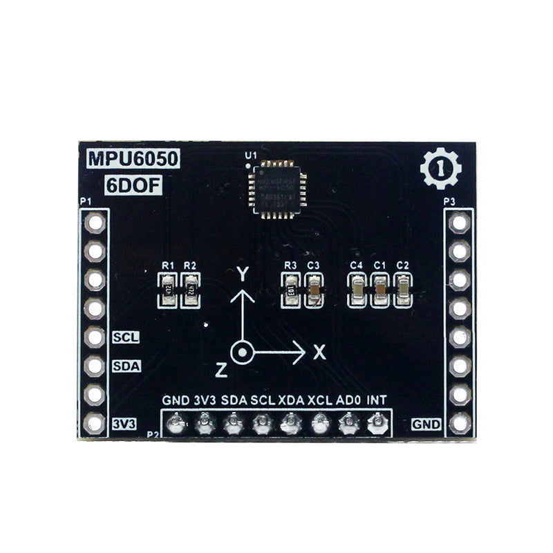 Lampad MPU6050 Sensor module 6DOF 3-axis gyroscope and 3-axis accelerometer developed by customize