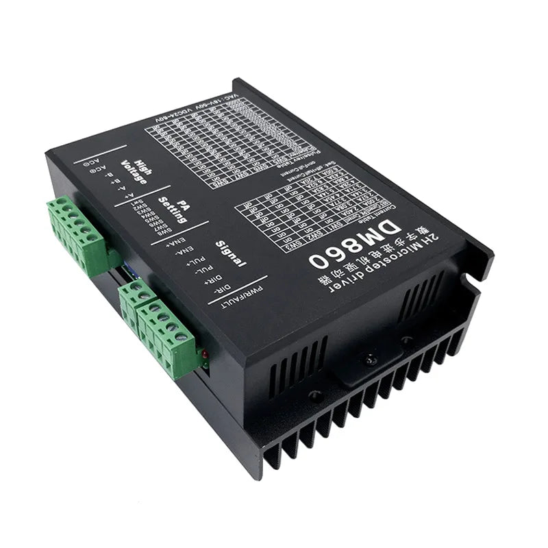 Custom DM860 stepper motor driver controller micro step motor brushless DC motor shell for 57 86 stepper motor Nema23 Nema34 Manufacturer