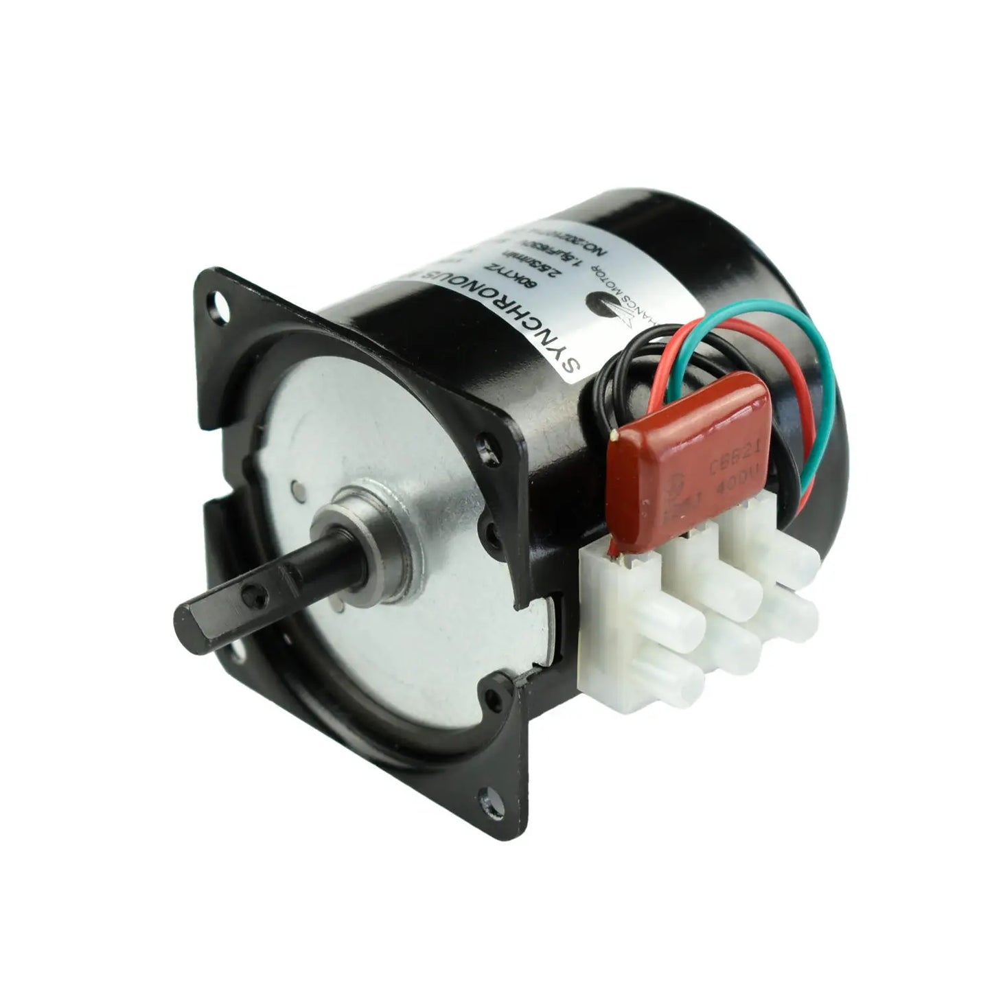 Custom  60KTYZ 110V CW/CCW Permanent Magnet Synchronous Gear Motor and Switch Plug Extension Manufacturer