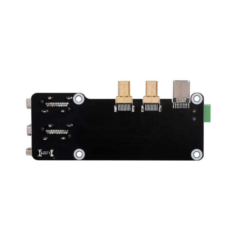 Custom Micro HD-compatible to HD-c Multifunctional Adapter for Raspberry Pi 5 / 4B  Two Power Supply Methods Dual 4K Output