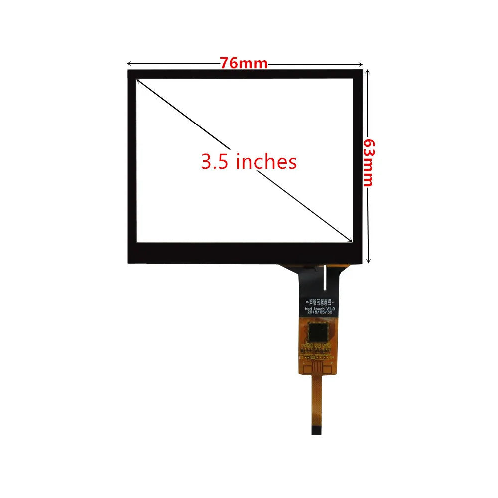 Custom 3.5/4.3/5/6.5/7/8/9 Inch Universal Capacitive Touchscreen Digitizer For Car Navigation Multimedia Touch Panel Glass Manufacturer