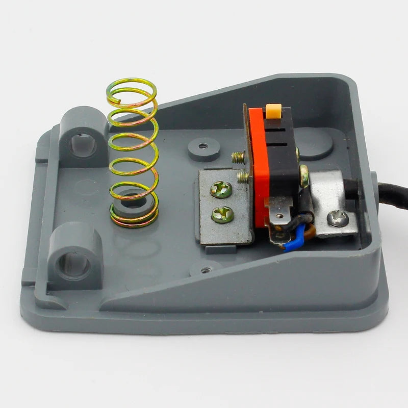 Custom Promotion! 0-400V Footswitch Foot Momentary Control Switch Electric Power Pedal SPDT Grey Manufacturer