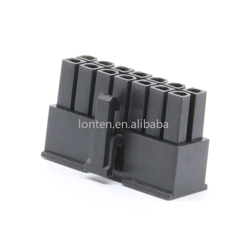 Custom 5557-R 5557 4.2mm Black Automotive wiring harness connector male 2 - 24 pin for PC/computer graphics card PCI-E Power Manufacturer