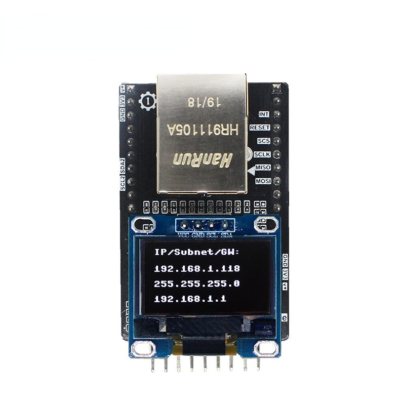 W5500 Ethernet Module SPI Hardware TCP IP pyBoard Interface Micropython Development board  Custom PCB flex and smd pcba customize