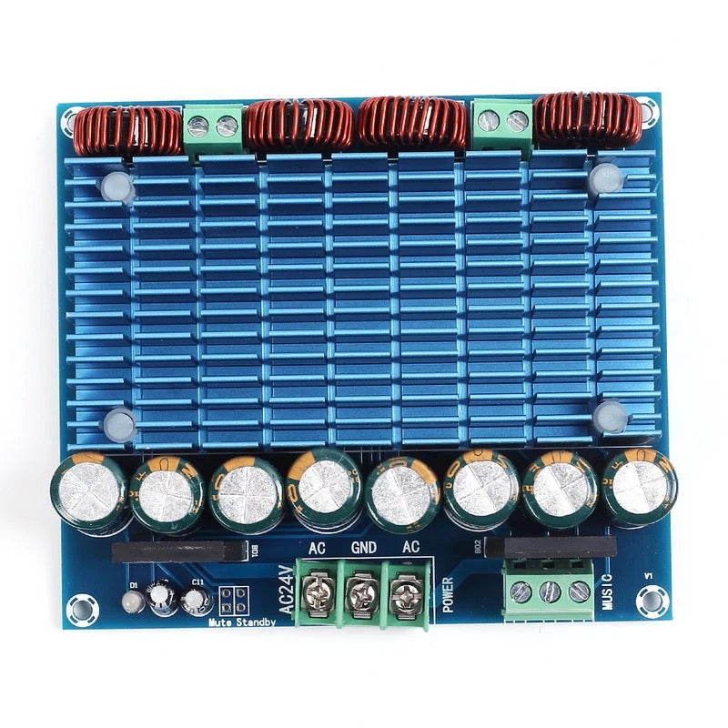 2*420W TDA8954TH Dual Channel Class D Digital Power Audio Amplifier Board Stereo outdoor Stage speaker amplifiers pcb assembly Customize