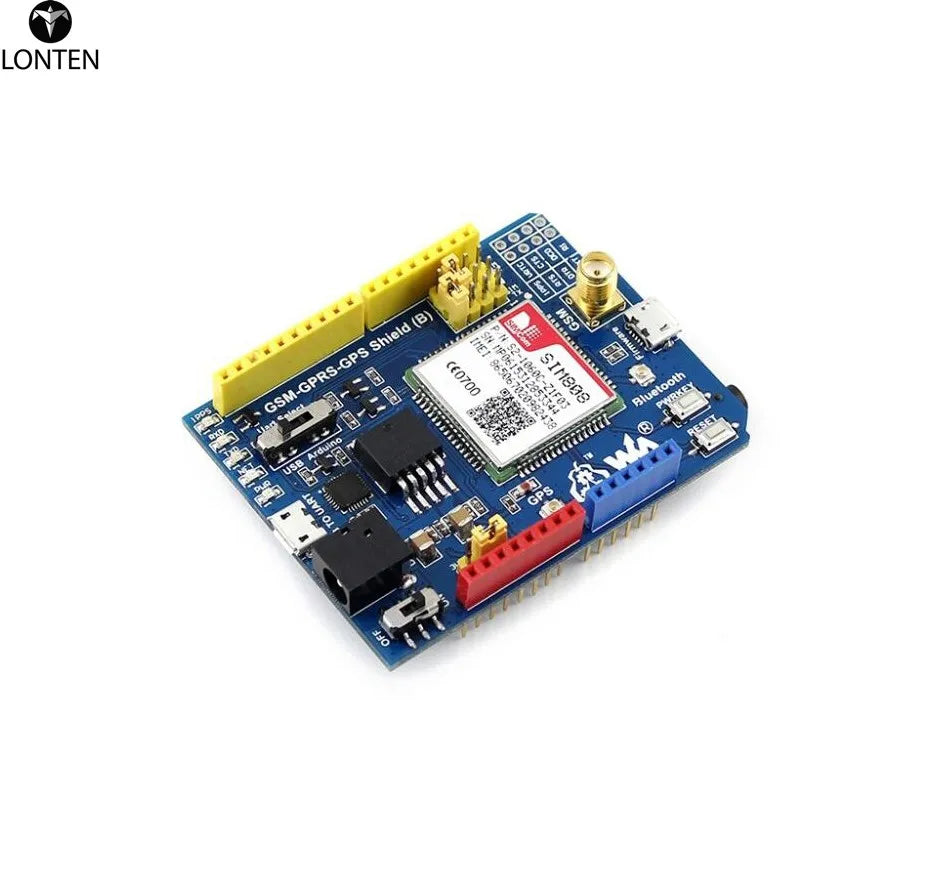 Custom GSM/GPRS/GPS Shield (B) arduinos Shield Based on SIM808 USB TO UART convert compatible with UNO/Leonardo/NUCLEO/XNUCLEO Manufacturer