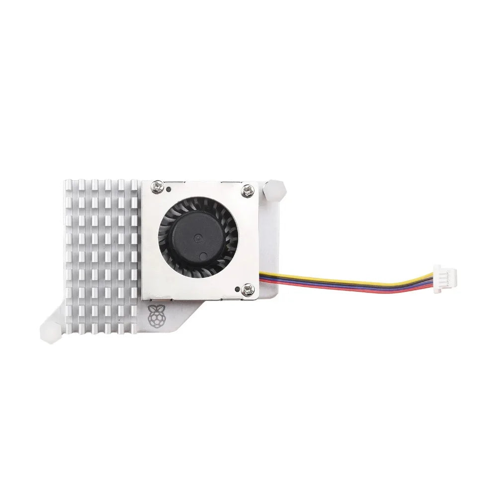 Official Raspberry Pi Active Cooler for Raspberry Pi 5, Temperature-controlled Blower Fan, Aluminium Heatsink, with Thermal Tape