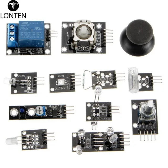 Custom Lonten 37 In 1 Sensor Module Upgraded Version Kit With Electronic Components resistors LEDs For arduinos Manufacturer