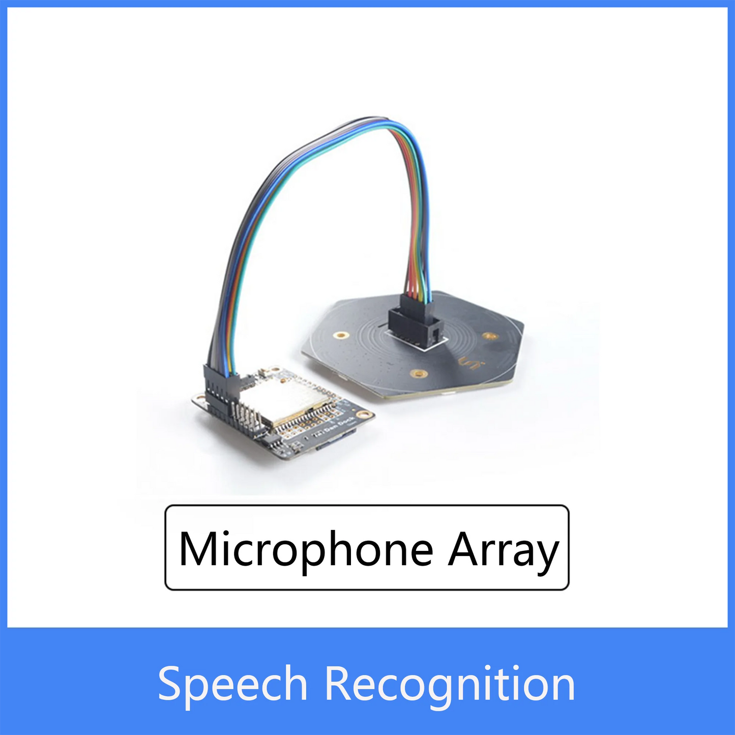 Custom Sipeed 6+1 Mic Array Sound Source Localization Beamforming Speech Recognition Microphone Array Sipeed Authentic Manufacturer