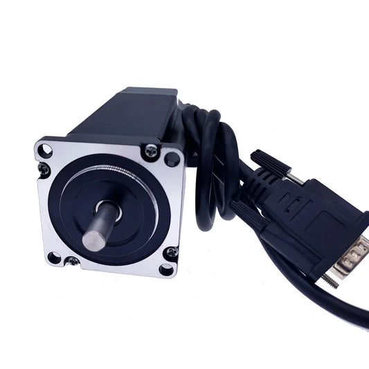 Custom Nema 23 Closed-loop Stepper Motor Driver Servo Motor 57HBS3401 96mm step motor 2.2NM 1000ppr Hybrid closed loop step motor+line Manufacturer