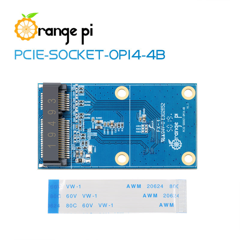 Orange Pi 4/4B Expansion Board PCIE Socket Special Interface Board Development Board Custom PCB pcba customize