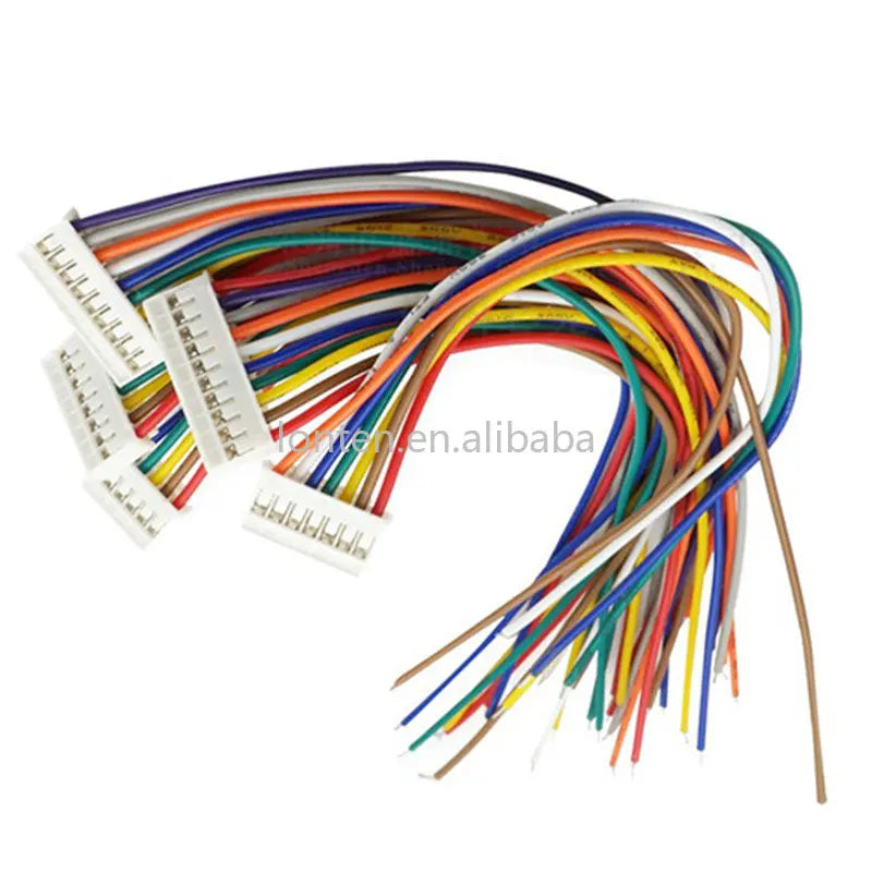 Custom 26AWG HY 2.0mm Pitch 2/3/4/5/6/7/8/9/10 Pin Harness Cable 10/20/30cm Single/double Head Same Direction Reverse Direction Manufacturer
