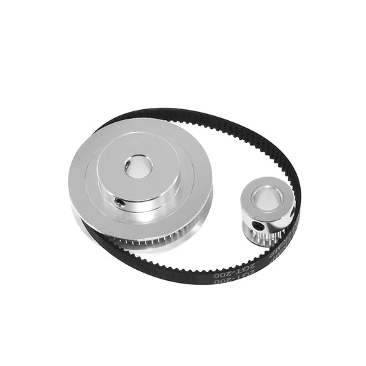 Custom GT2 Timing Belt Pulley 60teeth 20teeth  5mm/8mm Reduction 3:1/1:3 belt width 6mm for 3D printer accessories Manufacturer