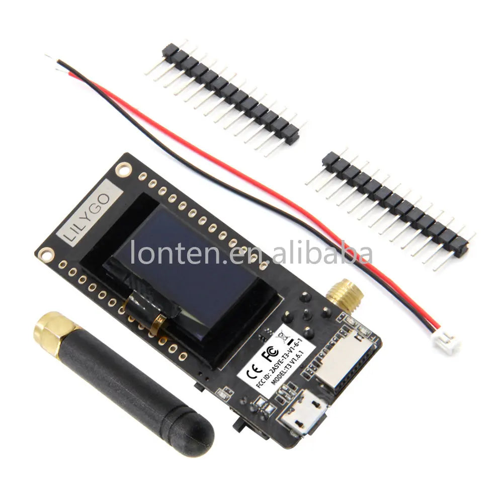 Custom Disaster-Radio LoRa V2.1_1.6.1 ESP32 433/868/915Mhz WIFI Wireless BT Module 0.96 Inch OLED SD Development Board Manufacturer