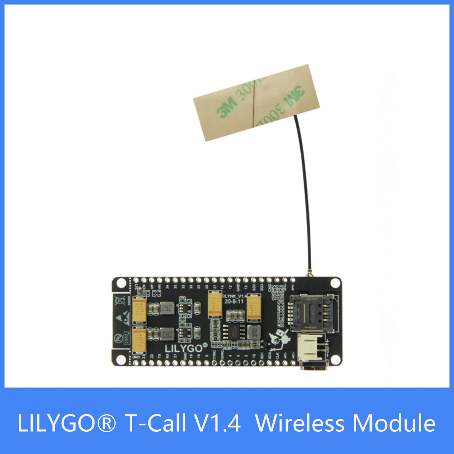 Custom Custom TTGO T-Call V1.4 / V1.5  ESP32 Wireless Module SIM Antenna SIM Card SIM800L Module Manufacturer