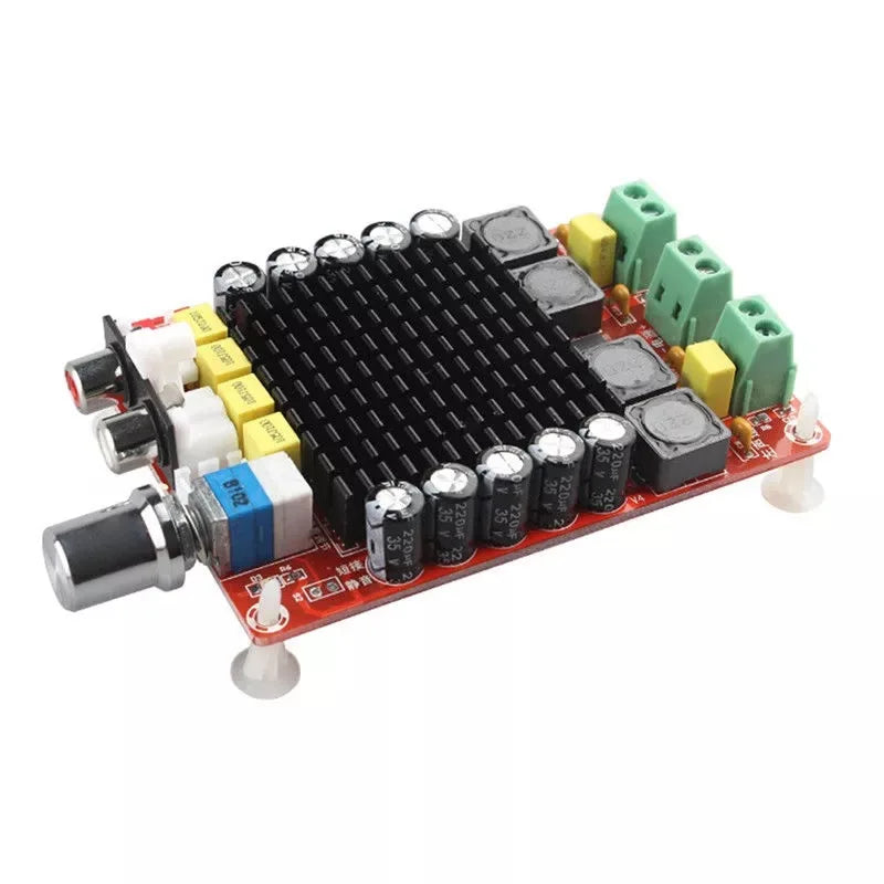 Custom 2*100W TDA7498 Class D Digital Power Audio Amplifier Board Dual Channel Audio Stereo Amplifier HIFI DIY pcb assembly Manufacturer