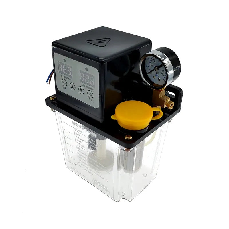 Custom 1pcs 1L Lubricant Pump Automatic Lubricating Oil Pump CNC Electromagnetic Lubrication Pump Lubricator Manufacturer