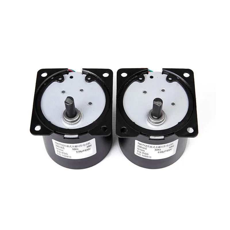 Custom 1pc 70KTYZ permanent magnet synchronous motor 220VAC 40W high torque motor forward and reverse gear reducer gear motor Manufacturer