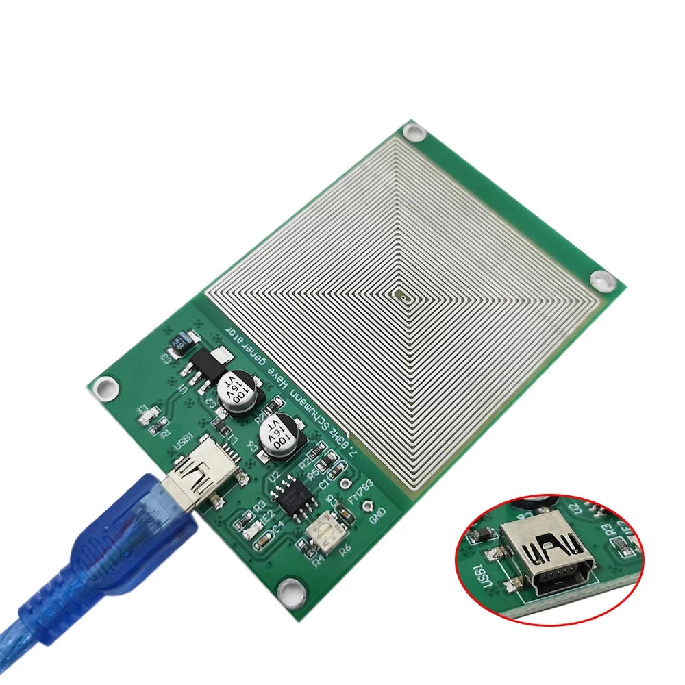 Custom FM783 7.83HZ Wave Generator Schumann Wave Ultra-low Frequency Pulse Generator for Helping Sleep with USB Cable Manufacturer