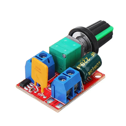 Custom DC 3V-35V 5A 90W Mini DC Motor PWM Speed Controller Module Speed Regulator Adjustable Light Modulator Electronic Switch Module Manufacturer