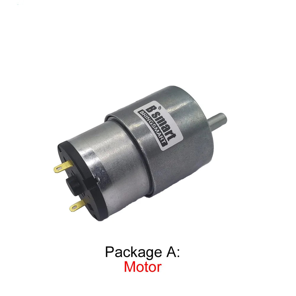 Custom DC 12 24 Volt Motors  High Torque Reversed Micro Electricmotor Mini Metal Parts For Robot DIY Part Toy Tool JGB37-520 Manufacturer