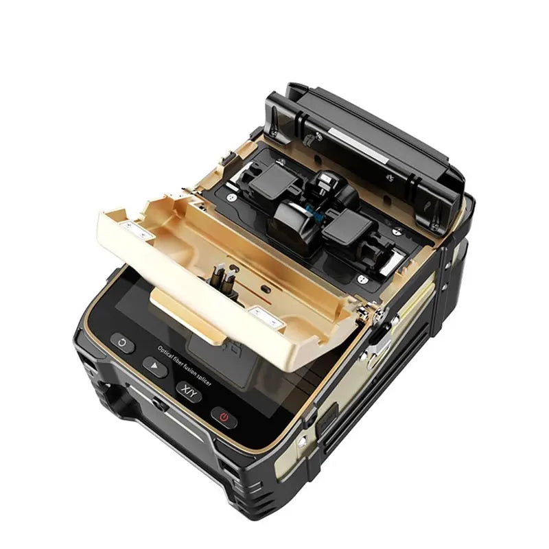 Custom AI-8C Signal Fire Automatic Optical Fiber Fusion Splicer  FTTH Optic Fiber Welding Splicing Machine AI-8C Manufacturer