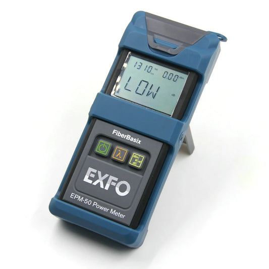 Custom High Performance EXFO EPM-50 Optical Power Meter 10 to -60dBm Power Range Fiber Optical Power Meter 1310/1550nm Fiber tester Manufacturer